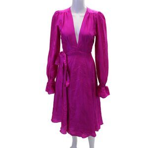 Azeeza Womens Willow Dress - Magenta Size XS